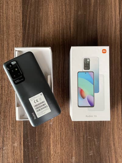 Redmi 10 | Carbon Gray | 4GB RAM 64GB ROM | Complete Box & Warranty