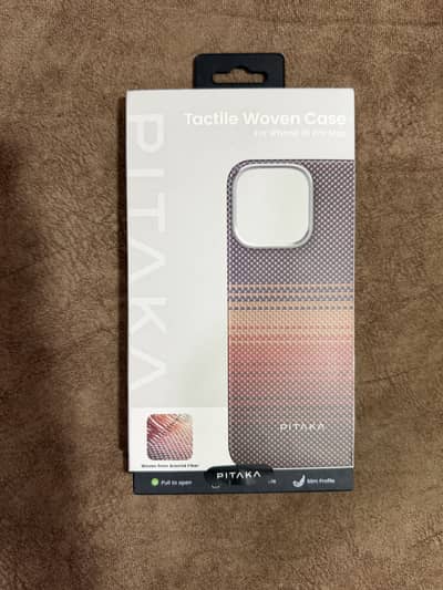 PITAKA Tactile Woven Case For Iphone 16 Pro Max