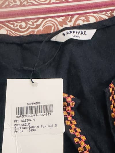 Brand new sapphire kurti in size large