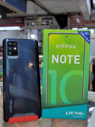 INFINIX NOTE 10 6/128 OFFICIAL APPROVED 99HZ REFRESH RATE WITH BOX