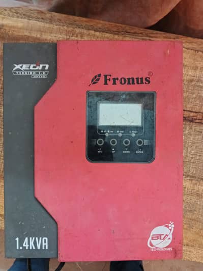 Fronus 1.4kw solar inverter with DP and breakers