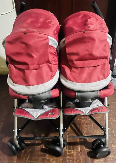 Twin stroller