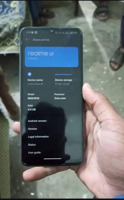 Realme NoTE 60 Exchange Possible