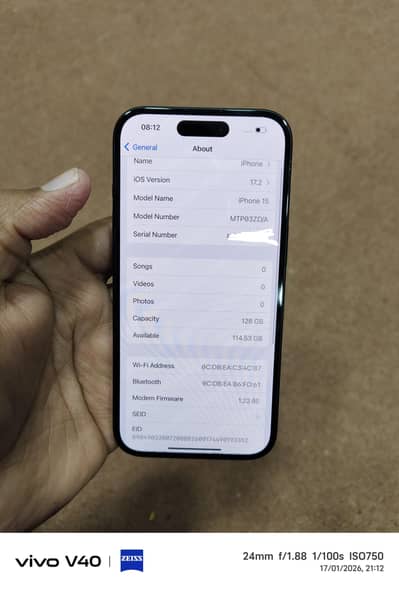 iphone 15 Unlock non pta iOS 17.2  very smooth working