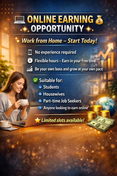 Online work from home