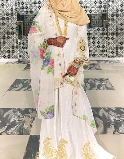 Brand New Shisha Silk Party Wear Dress – 2 Colors (Nikah / Event Wear)