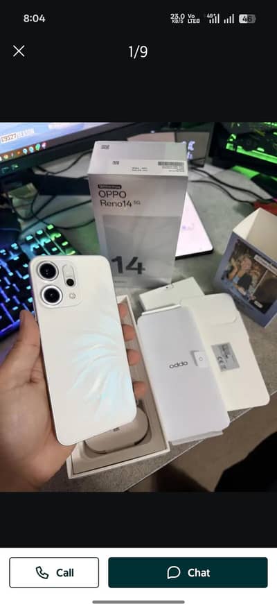 Oppo reno 14 5g (512 Gb) white