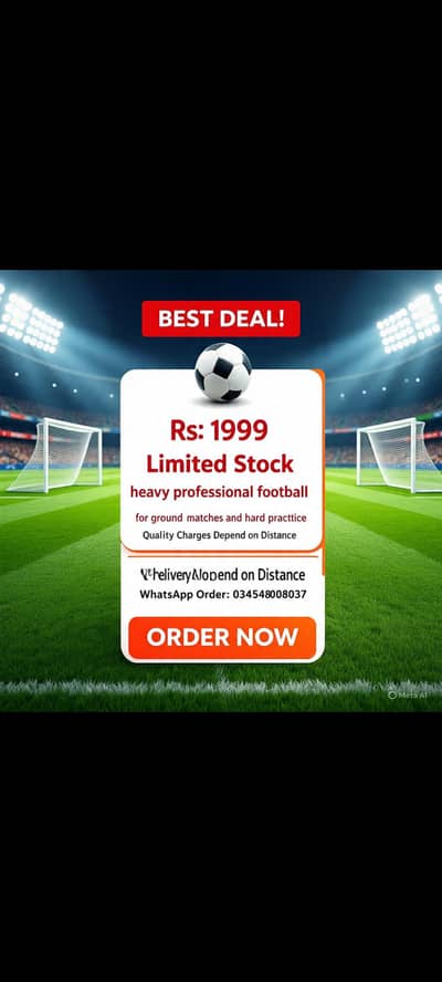 professional heavy football -Rs 1999 (limited stock)