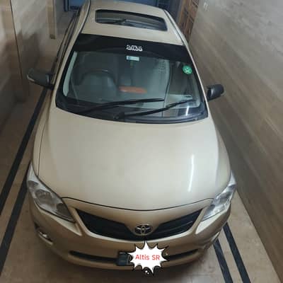 Toyota Corolla Altis Sunroof 2010 model 2012 uplift