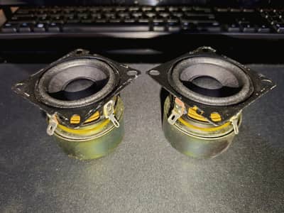 2pcs Sony 2.25 inch mini woofer speakers 15w 6 ohm big magnet Genuine
