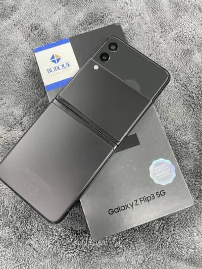 Galaxy Z Flip 3 256GB Official PTA Approved with Box 5G Snapdragon 888