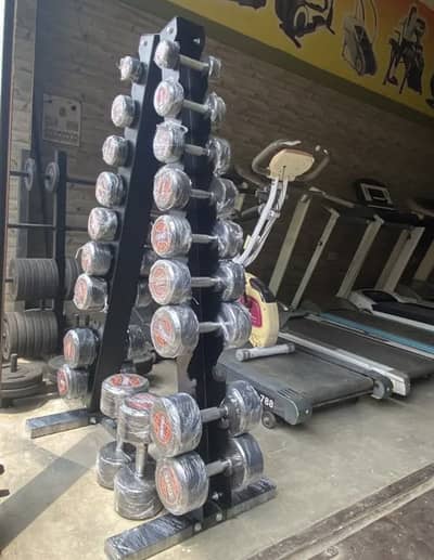 Rubber Coated Dumbells