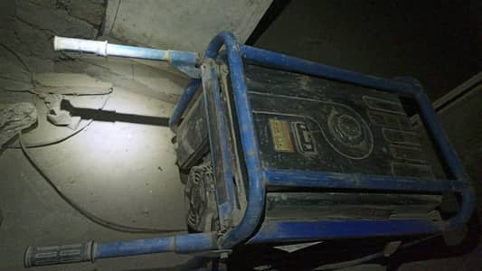 Generator, fries counter, and restaurant flame