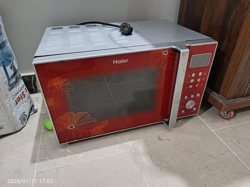 Haier Microwave with Grill Function 0