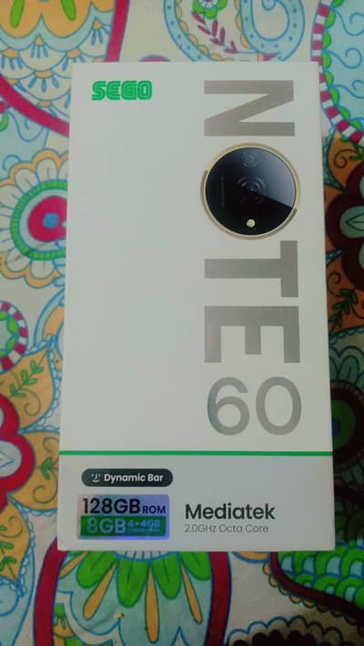 SEGO NOTE 60 for urgent sale Whatsapp number 03107515293