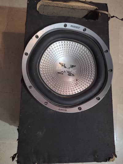 Woofer with Amplifier