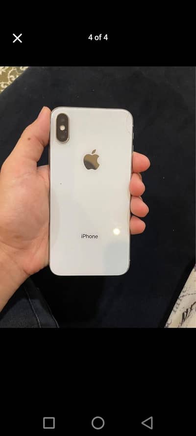 iPhone x pta approved box charge