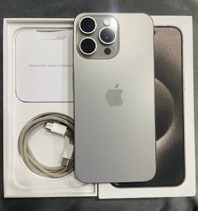 iPhone 15 pro max PTA APPROVED