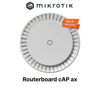 cAP AX Access Point AP Mikrotik Wifi 6 Quad Core 1 Gb Ram POE In & Out