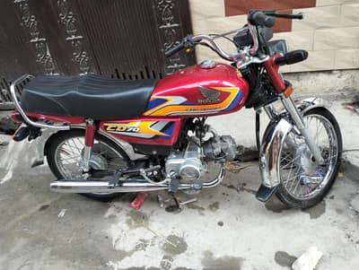 Honda cd 70 2025 model Islamabad registered