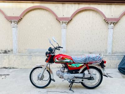 Honda CD 70 2022Model APL fortotal original NEW condition 2023 2024