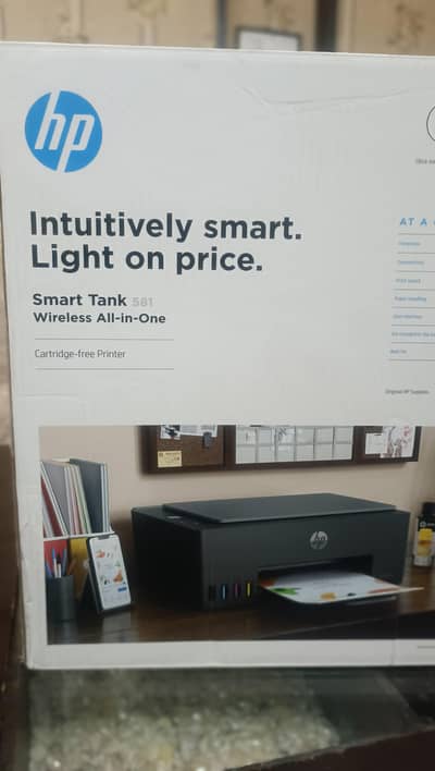 HP Smart Tank 581 All in one Printer