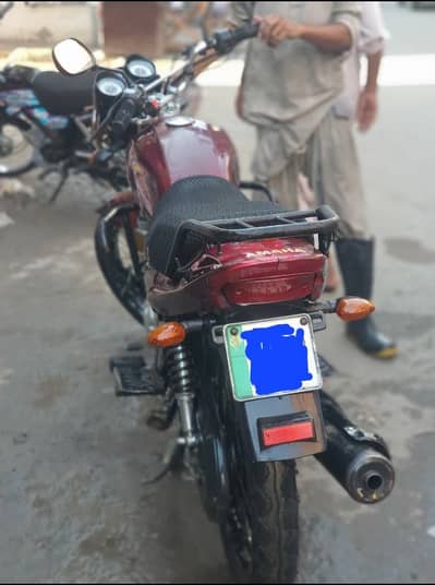 Ybr-z 125 japenese warriant