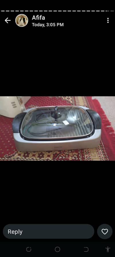 Kenwood grill imported