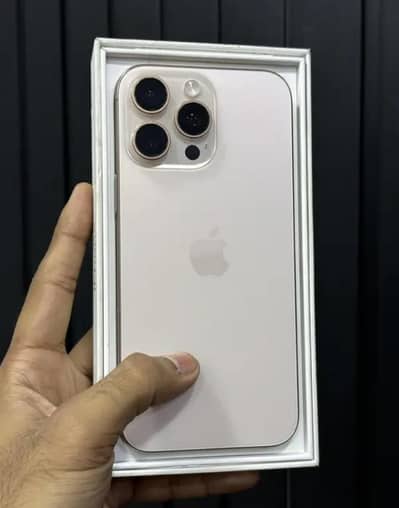 iphone 16 pro max non pta with 4 months sim time original new