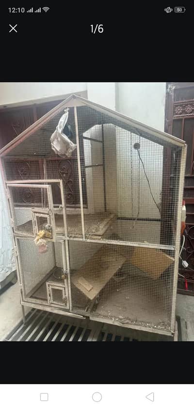 urgently sale Big sale hard metal cage for birds and pets