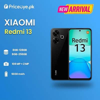 Redmi 13 8/128 For  sale