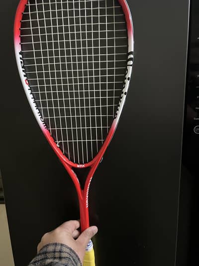 Genuine squash racket fiber