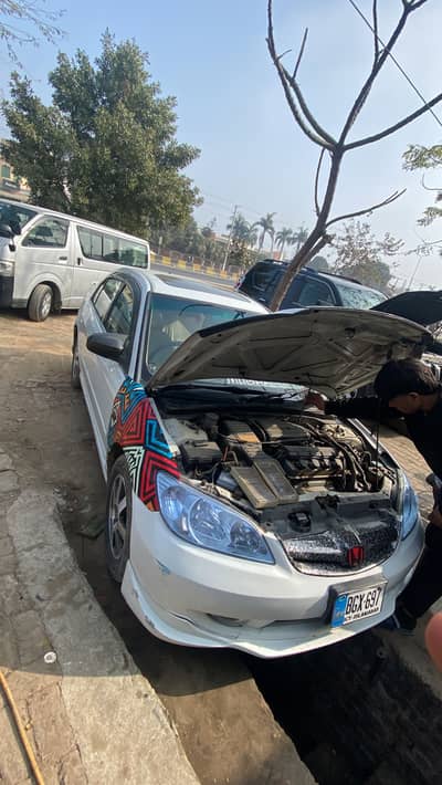 Honda Civic 2004/5 model Manual Sunroof