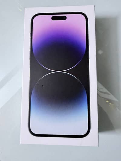 iPhone 14 Pro Max for sale with complete boxp