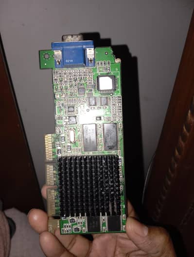 Lan card available . VGA card