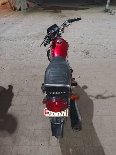 honda CG 125 Model 2021 and registered 2023