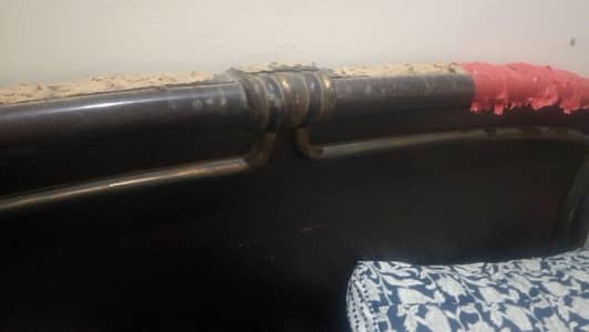 Double Bed side tables, one single bed and double bed mattress