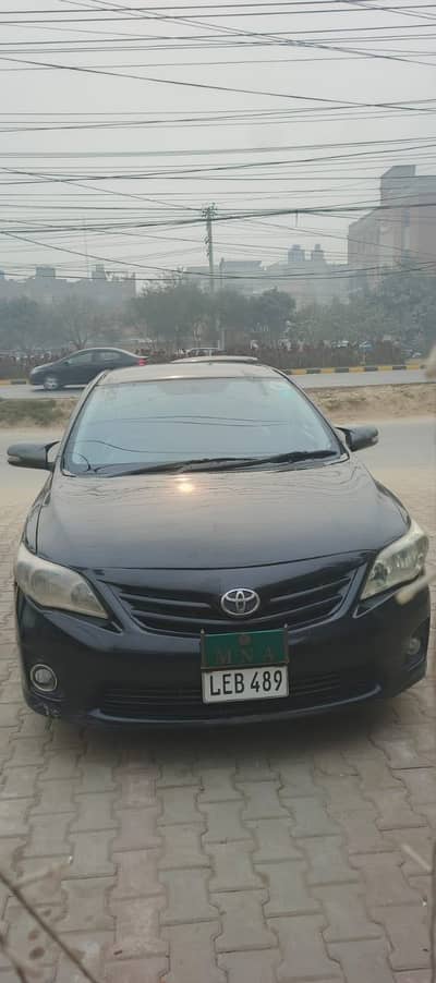 Toyota corolla XLI 2012