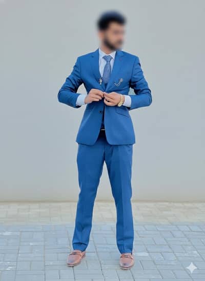 Original Mossimo Dutti 3 Piece Suit Size L (50) Waist (36)