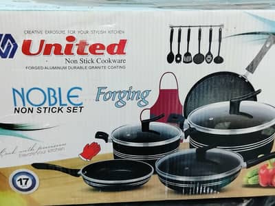 Non stick 17 pieces
