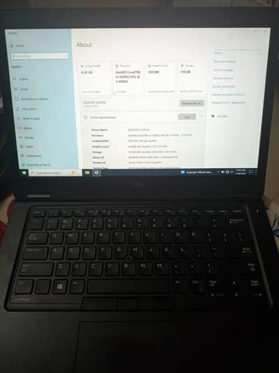 Dell Latitude 5480 | Core i5 6th Gen | 8GB DDR4 | 128GB SSD | 10/10 Co