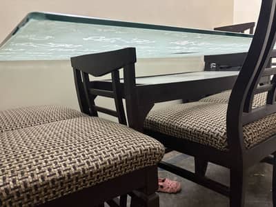 6 seater dining table