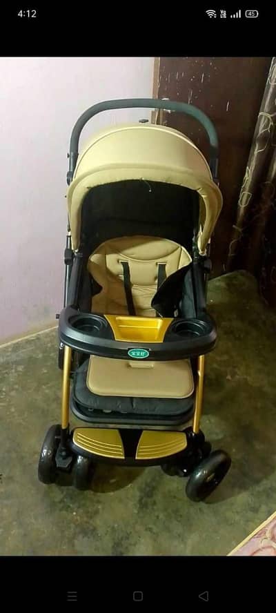 iimported pram stroller like new condition