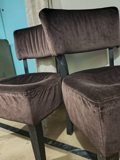Dining Velvet Chair Pair Of 2