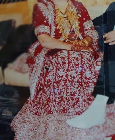 heavy embroiderd lehanga