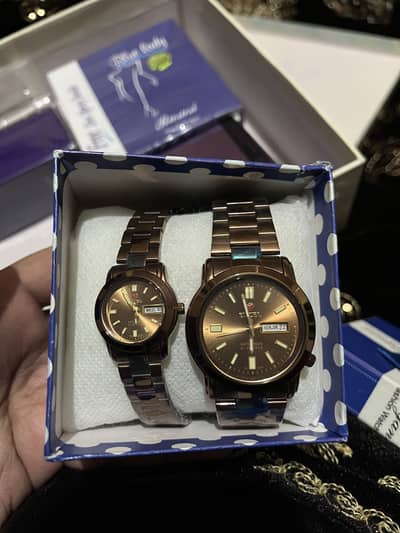 Couple watch brand new