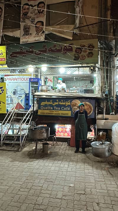 Quetta Tea Cafe For sell