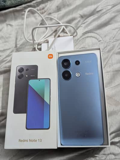 Redmi Note 13 8/128 Dual sim official approved with complete box