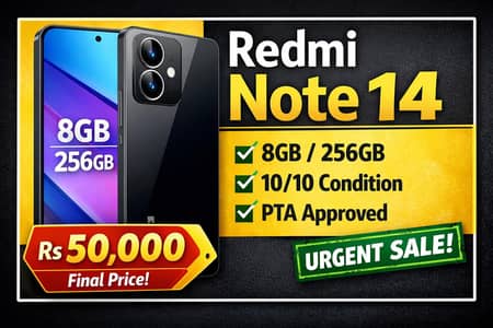 Redmi note 14 8 /256
