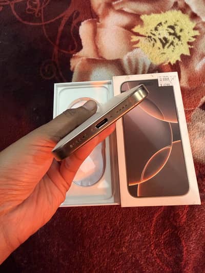 16 pro max non pta 256 gb desert colour